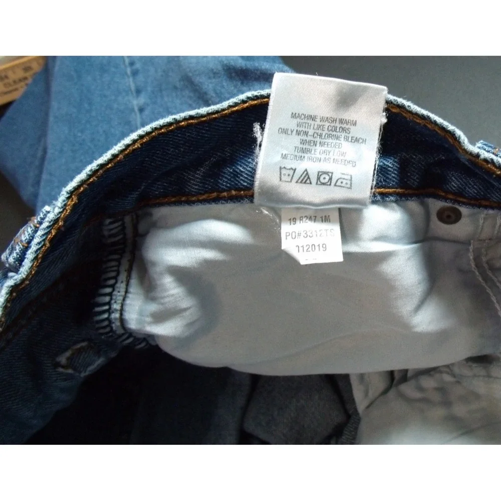 Schmidt Jeans Mens 34x29 Blue Denim Workwear‎ 109% Cotton